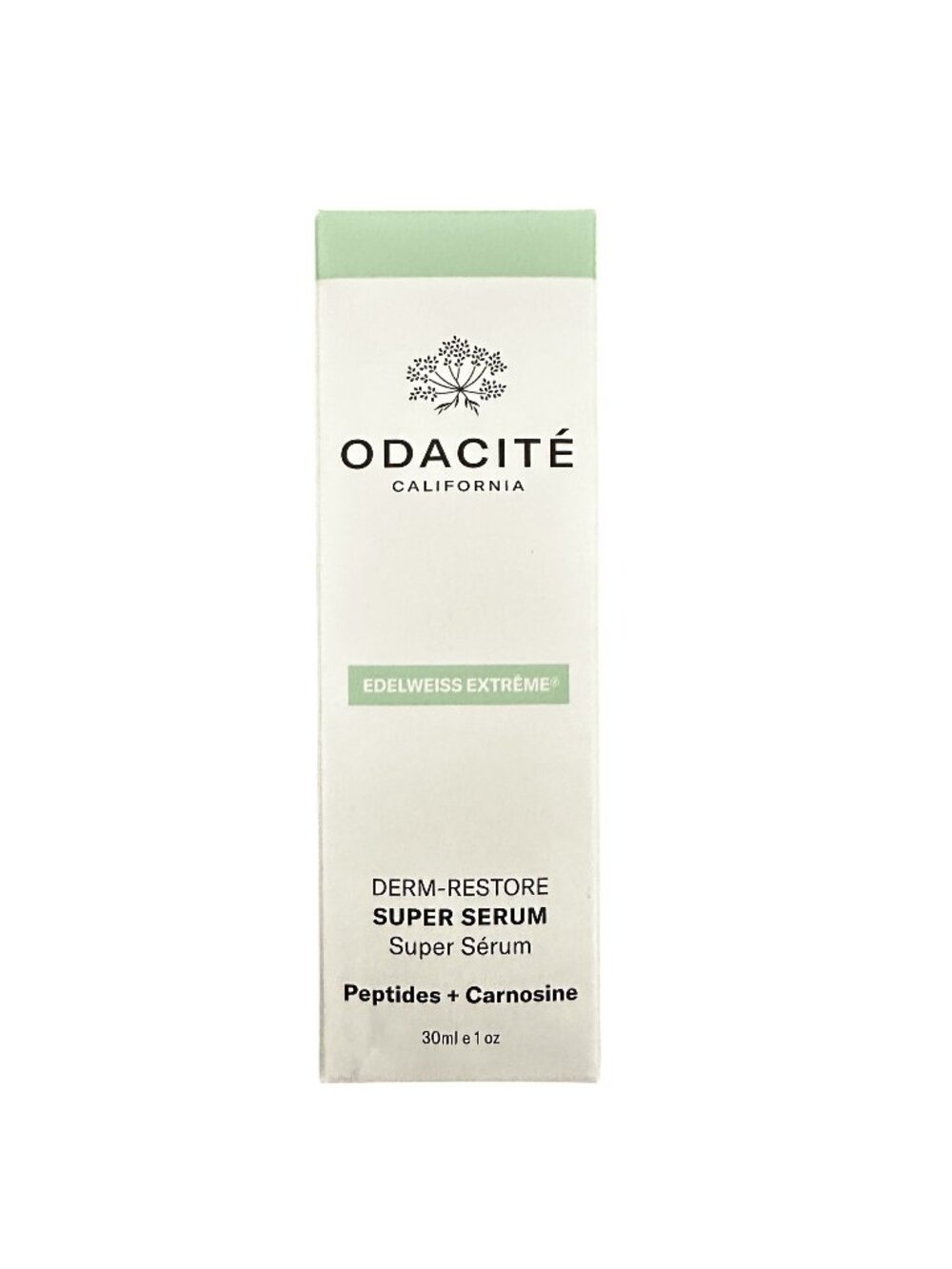 Odacite Derm-Restore Super Serum Edelweiss Extreme Peptides + Carnosine 1oz/30mL
